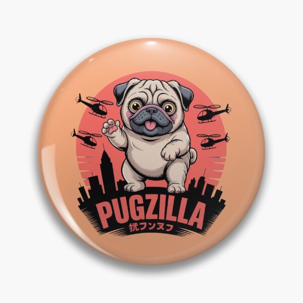 Artikelvorschau, Pugzilla entworfen und verkauft von 123ks.