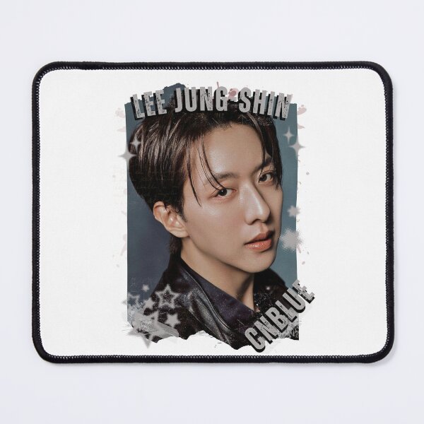 Item preview, CNBLUE Lee Jung-shin Kpop Group Band Collage Digital Art Portrait designed and sold by AJUNICE STUDIO.