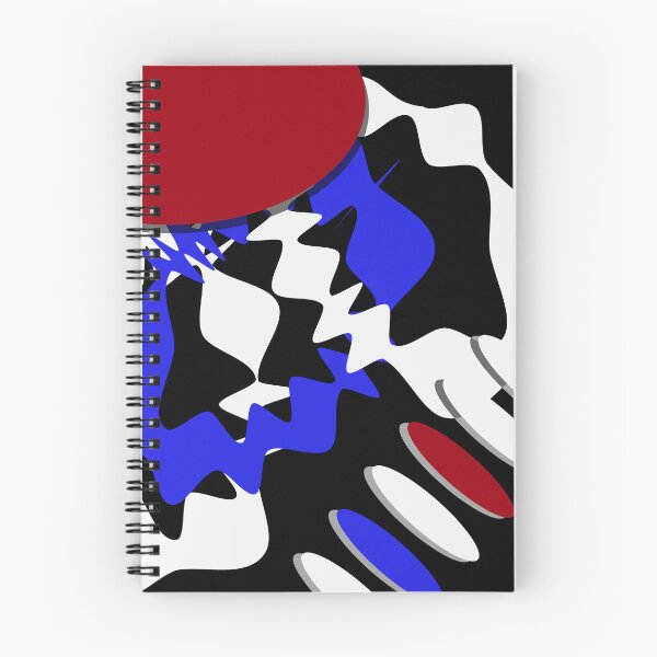 Item preview, Bold Abstract Composition in Red, Blue and Black – Modern Graphic Design designed and sold by Caterina@.