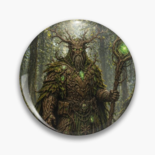 Item preview, Ancient Forest Guardian | Mystical Tree-Man Protector of Nature designed and sold by DrakariArt.