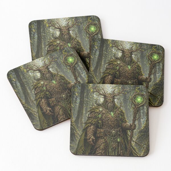 Item preview, Ancient Forest Guardian | Mystical Tree-Man Protector of Nature designed and sold by DrakariArt.