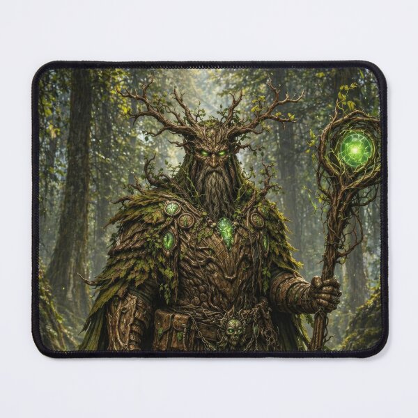 Item preview, Ancient Forest Guardian | Mystical Tree-Man Protector of Nature designed and sold by DrakariArt.