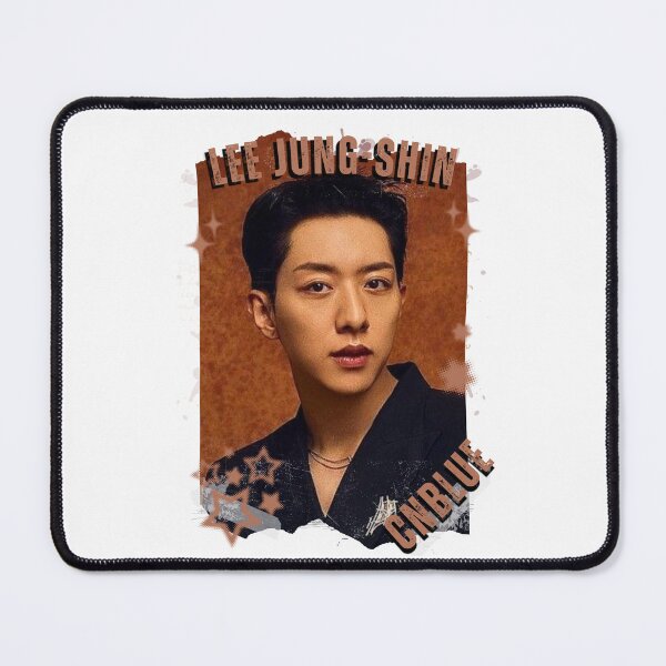 Item preview, CNBLUE Lee Jung-shin Kpop Group Band Collage Digital Art Portrait designed and sold by AJUNICE STUDIO.