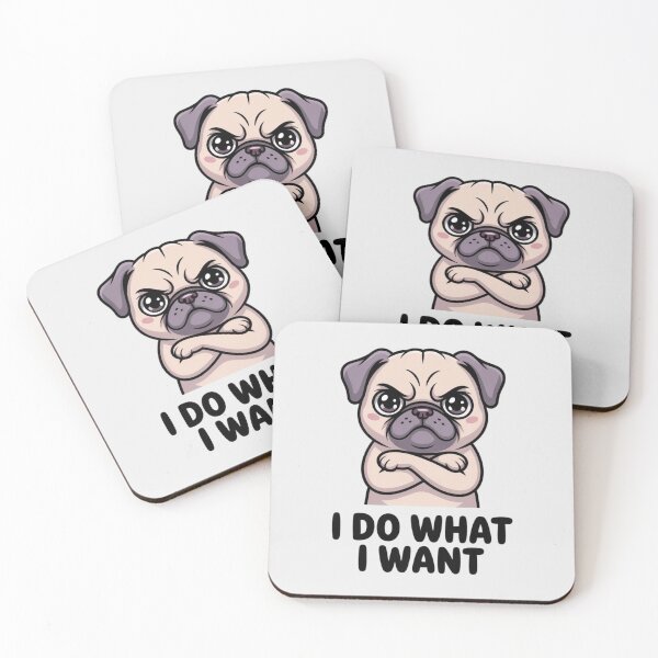 Item preview, Pug - Hago lo que quiero designed and sold by 123ks.