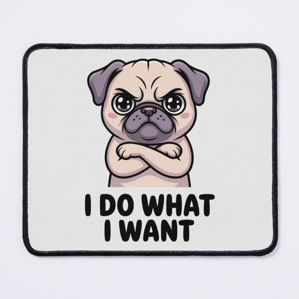 Item preview, Pug - Hago lo que quiero designed and sold by 123ks.