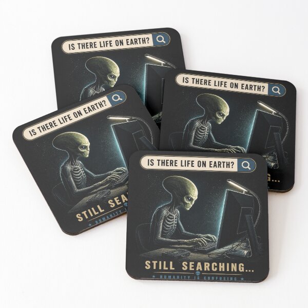 Item preview, Is There Life on Earth Meme designed and sold by Justbegy.