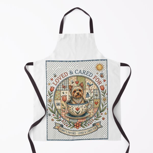Item preview, Penny's Patches - Loved & Cared For Yorkie in Teacup designed and sold by pennyspatches.