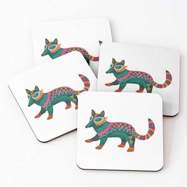 Item preview, Fox Raccoon Alebrije designed and sold by XollinArtz.