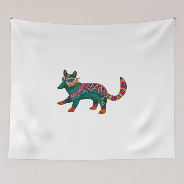 Item preview, Fox Raccoon Alebrije designed and sold by XollinArtz.