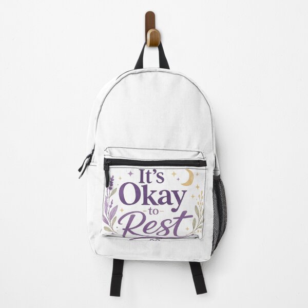 Item preview, It’s Okay to Rest – Calm Aesthetic Mental Health Design designed and sold by DreamelleStudio.