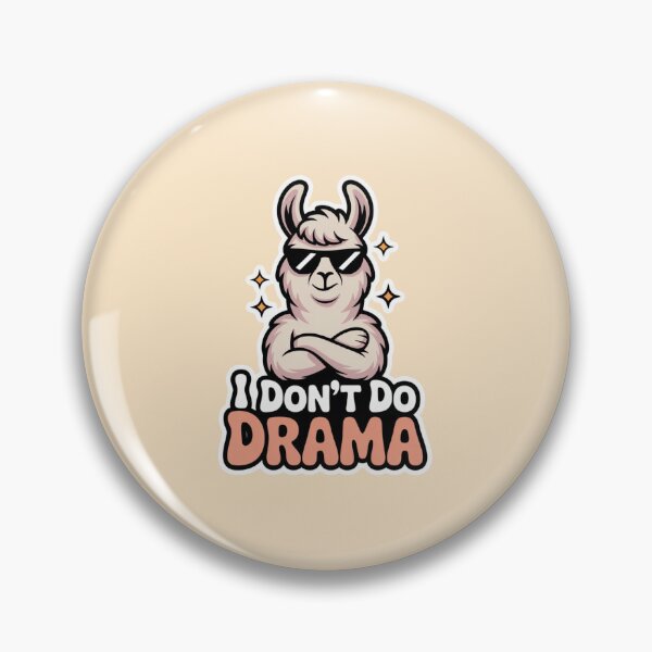 Item preview, Llama - I Don't Do Drama designed and sold by 123ks.