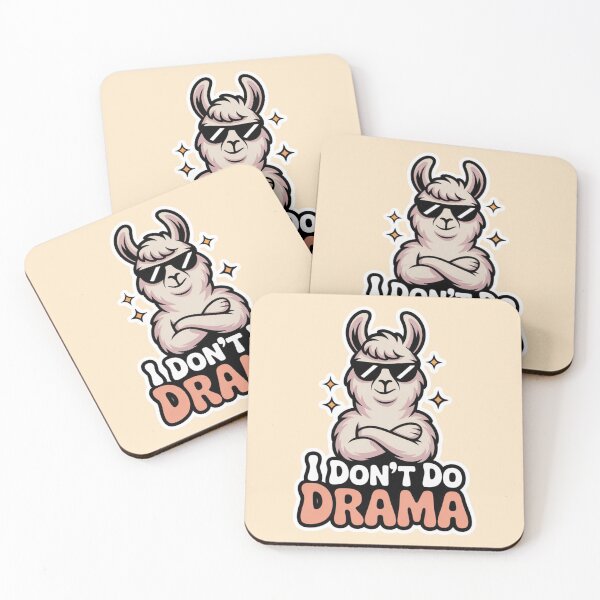 Item preview, Llama - I Don't Do Drama designed and sold by 123ks.