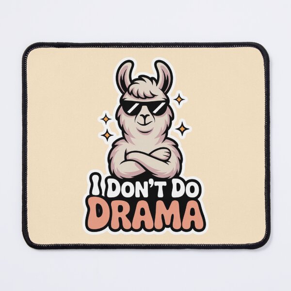 Item preview, Llama - I Don't Do Drama designed and sold by 123ks.