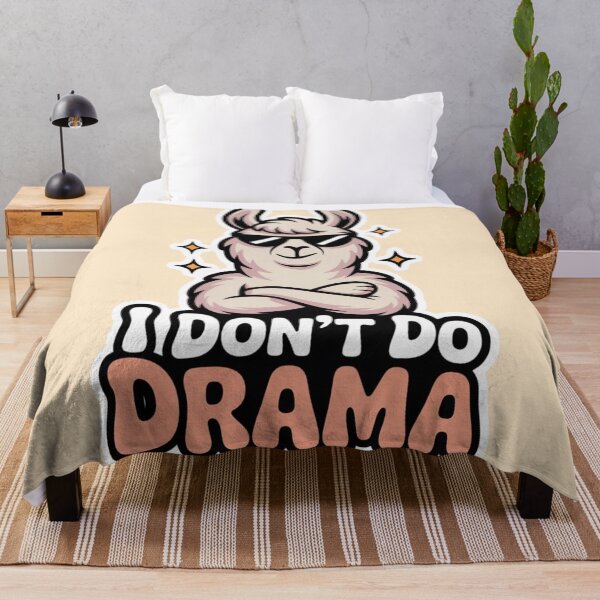 Item preview, Llama - I Don't Do Drama designed and sold by 123ks.