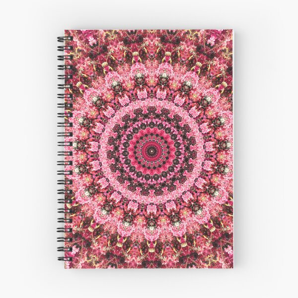 Item preview, Pink bloom burst mandala  designed and sold by sonamkumari333.