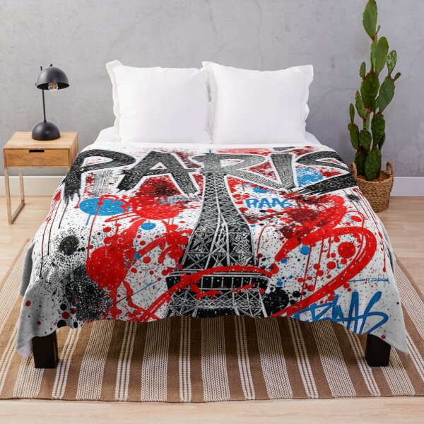 Item preview, Paris Eiffel Tower Graffiti Street Art designed and sold by Ekracreatives.