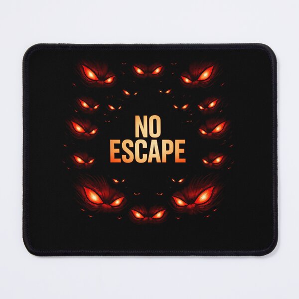 Item preview, No Escape Red Glowing Eyes Silent Observer Graphic designed and sold by Xemora.