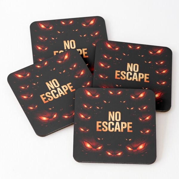 Item preview, No Escape Red Glowing Eyes Silent Observer Graphic designed and sold by Xemora.