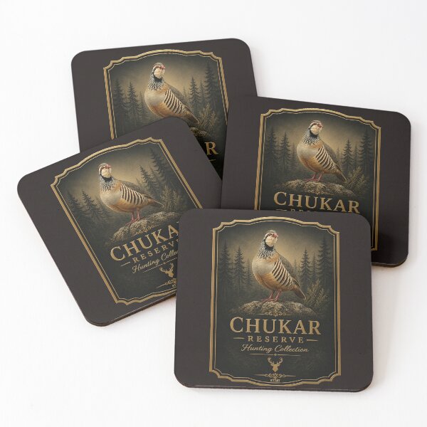 Item preview, Chukar Partridge – Rustic Wildlife Bird Art, Vintage Hunting Style designed and sold by TammyHunterArt.