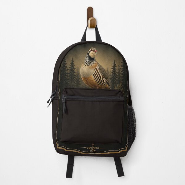 Item preview, Chukar Partridge – Rustic Wildlife Bird Art, Vintage Hunting Style designed and sold by TammyHunterArt.