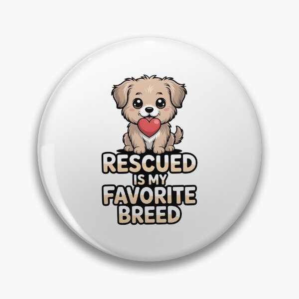 Item preview, Rescued Is My Favorite Breed - National Rescue Dog Day designed and sold by Wennity.