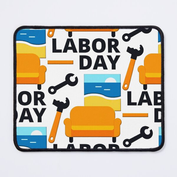 Item preview, Labor Day Work Hard Relax Design with Tools Illustration designed and sold by Topoartispp.