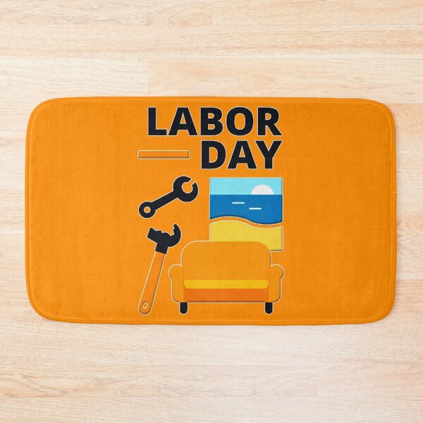 Item preview, Labor Day Work Hard Relax Design with Tools Illustration designed and sold by Topoartispp.