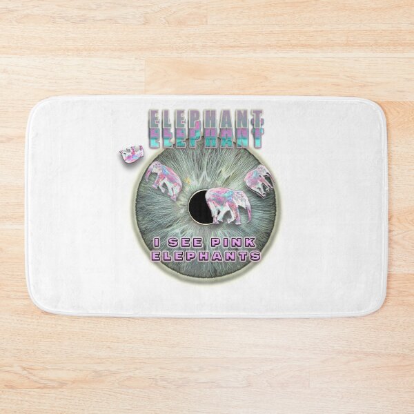 Item preview, Pink Elephants Eye – Surreal Vision Art, Trippy Dream Design designed and sold by ChiaraPagani.