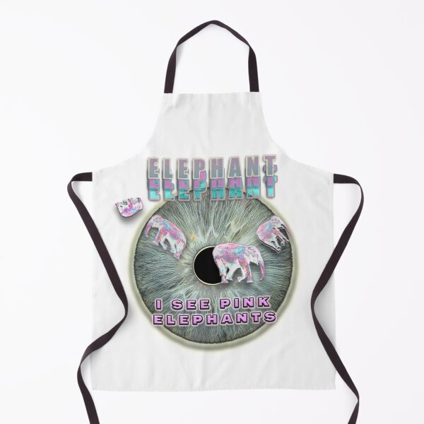 Item preview, Pink Elephants Eye – Surreal Vision Art, Trippy Dream Design designed and sold by ChiaraPagani.