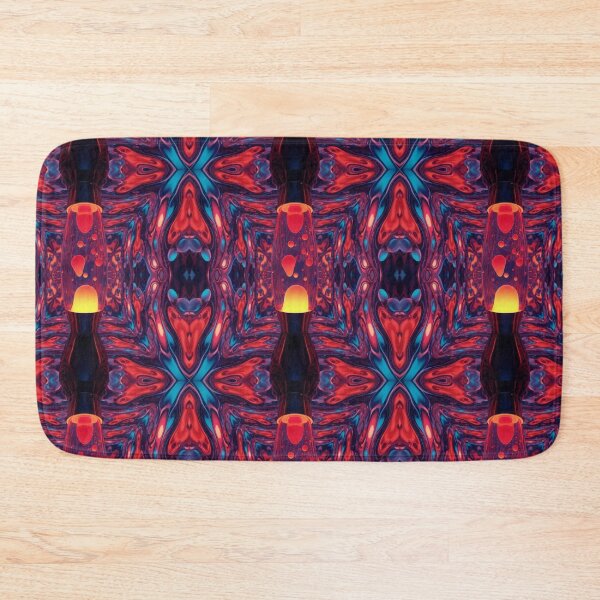 Item preview, I LAVA YOU Lava Lamp Psychedelic Retro Oldschool Collector Art for Badass Mofos designed and sold by BadassBazaar.