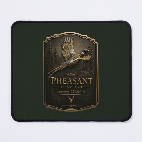 Item preview, Pheasant in Flight – Vintage Hunting Art, 3D Wildlife Illustration designed and sold by TammyHunterArt.