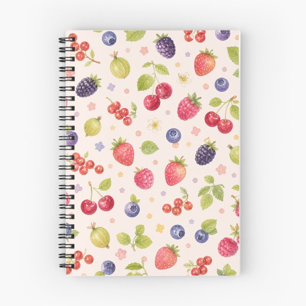 Item preview, Watercolor berries and fruits designed and sold by juthamas8426.
