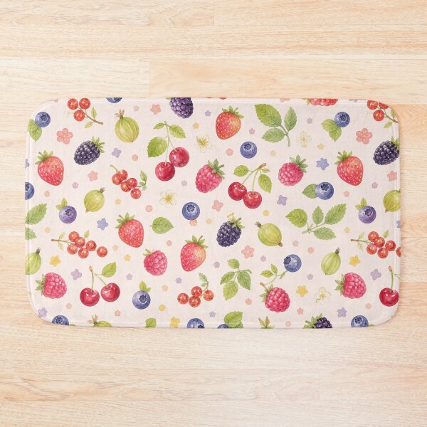 Item preview, Watercolor berries and fruits designed and sold by juthamas8426.