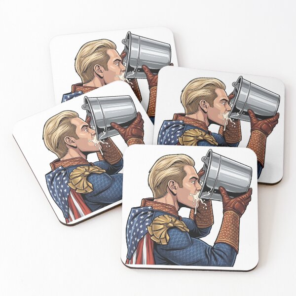 Item preview, The Boys Homelander Drinking Milk (without Text) designed and sold by Screen Lore.