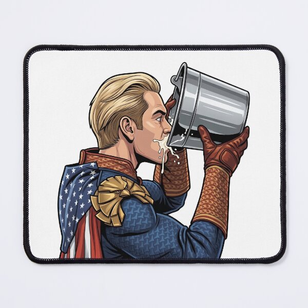 Item preview, The Boys Homelander Drinking Milk (without Text) designed and sold by Screen Lore.