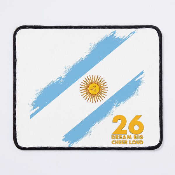 Item preview, Argentina Football 2026 Dream Big Cheer Loud designed and sold by BananaPrint.