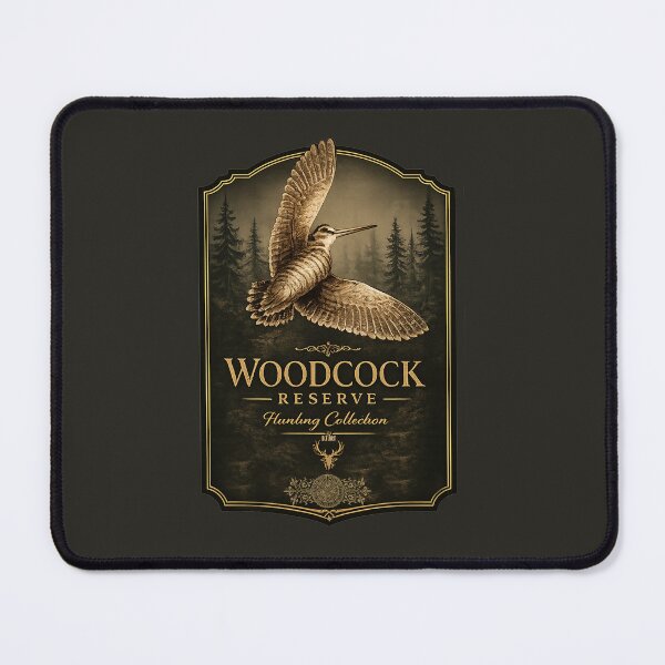 Item preview, Woodcock in Flight – Vintage Hunting Art, Forest Bird Illustration designed and sold by TammyHunterArt.