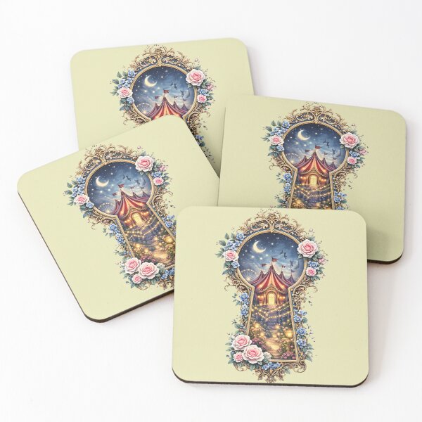 Item preview, Secret Circus Behind the Keyhole – Hidden World Art designed and sold by sunbowjp stadio.