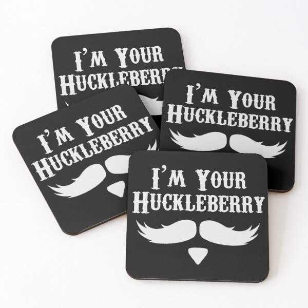 Item preview, I'm Your Huckleberry - Just Say When Holliday Funny Tombstone Gag Gift Ideas designed and sold by merkraht.
