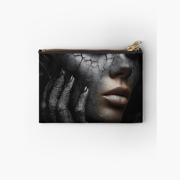 Item preview, Mysterious Face with Cracked Texture and Dark Vibes designed and sold by Artessie.