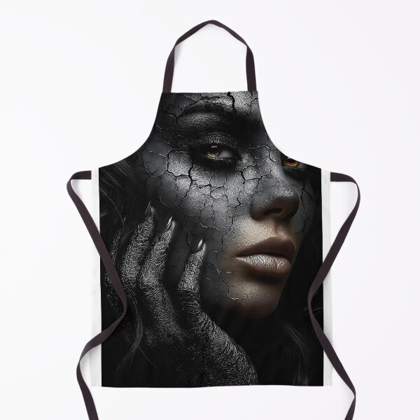 Item preview, Mysterious Face with Cracked Texture and Dark Vibes designed and sold by Artessie.