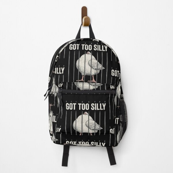 Item preview, Got Too Silly Goose Meme Funny Goose Jailbird Prison designed and sold by gear-posters.