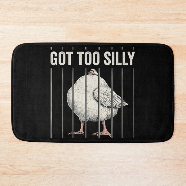 Item preview, Got Too Silly Goose Meme Funny Goose Jailbird Prison  designed and sold by gear-posters.