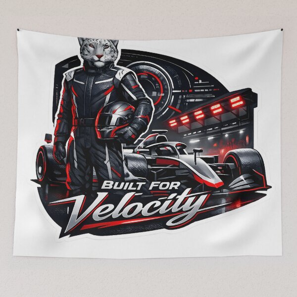 Item preview, Built For Velocity Luxury Formula Racing Streetwear Aesthetic designed and sold by StickyGuys.