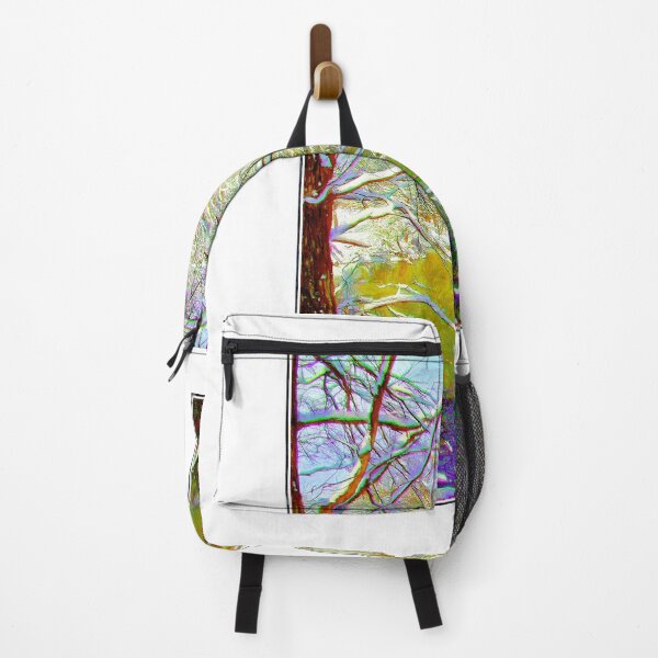 Item preview, Woodland Stream on a Bright, Winter Afternoon, Digital Illustration designed and sold by AMacGPhilly.