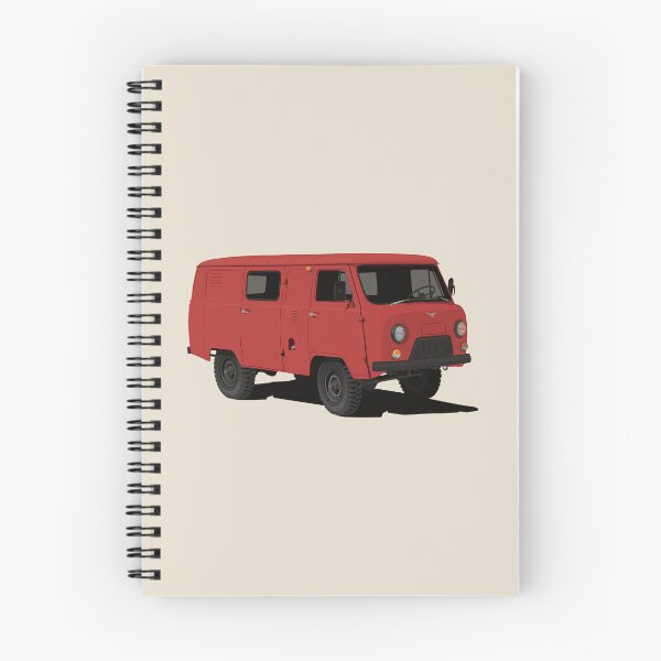 Item preview, UAZ-452 - УАЗ-452 -UAZ Bukhanka red designed and sold by knappidesign.