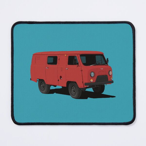 Item preview, UAZ-452 - УАЗ-452 -UAZ Bukhanka red designed and sold by knappidesign.