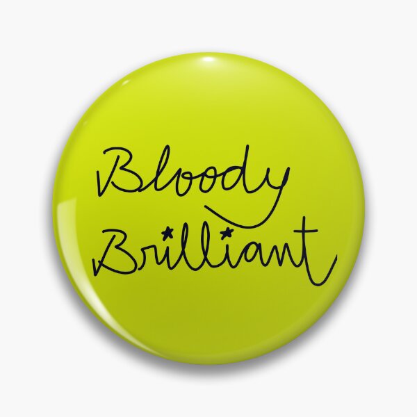 Item preview, Bloody Brilliant - Hand-Lettered British Slang designed and sold by PureHandletter.