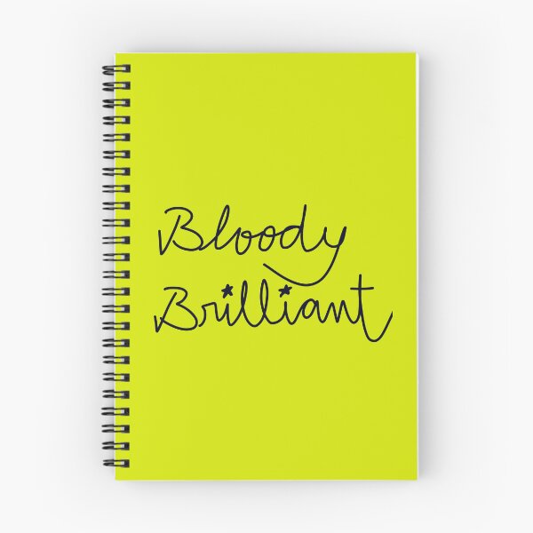 Item preview, Bloody Brilliant - Hand-Lettered British Slang designed and sold by PureHandletter.