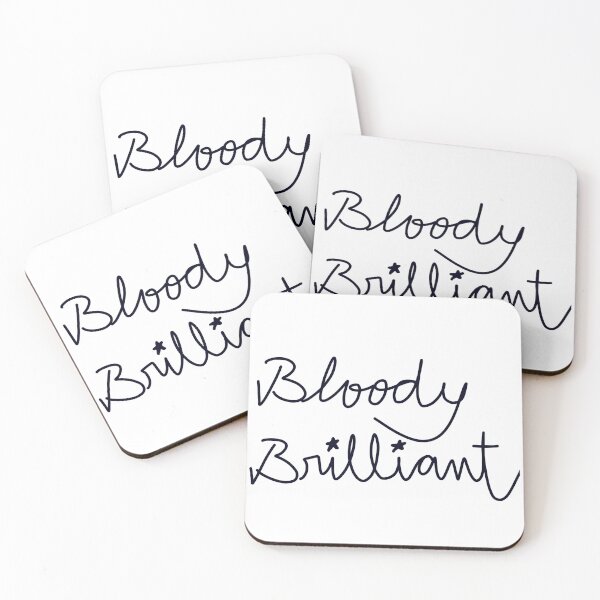 Item preview, Bloody Brilliant - Hand-Lettered British Slang designed and sold by PureHandletter.